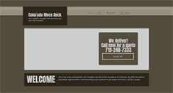 Desktop Screenshot of coloradomossrock.com